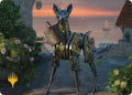 Image for Clockwork Fox Art Card (Gold-Stamped) (43) (Commander Legends: Battle for Baldur's Gate) - Magic: The Gathering