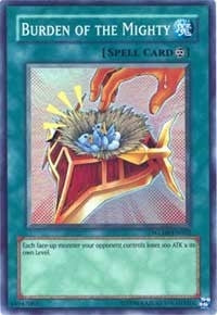 Image for Burden of the Mighty (WC08-EN002) (WC08) - YuGiOh