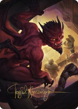 Image for Imp Art Card (Gold-Stamped Signature) (19) (Commander Legends: Battle for Baldur's Gate) - Magic: The Gathering