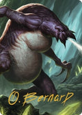 Image for Ettercap Art Card (Gold-Stamped Signature) (14) (Commander Legends: Battle for Baldur's Gate) - Magic: The Gathering