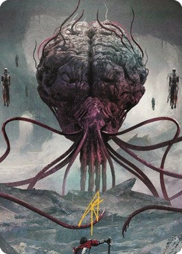 Image for Elder Brain Art Card (Gold-Stamped Signature) (13) (Commander Legends: Battle for Baldur's Gate) - Magic: The Gathering