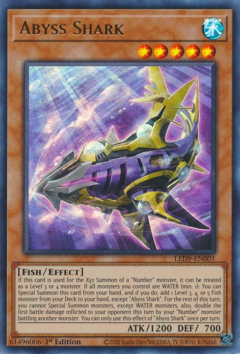 Image for Abyss Shark (LED9-EN001) (LED9) - YuGiOh