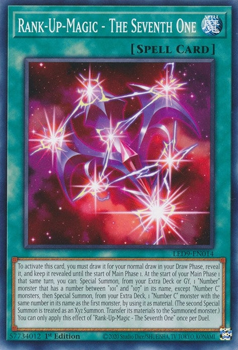 Image for Rank-Up-Magic - The Seventh One (LED9-EN014) (LED9) - YuGiOh