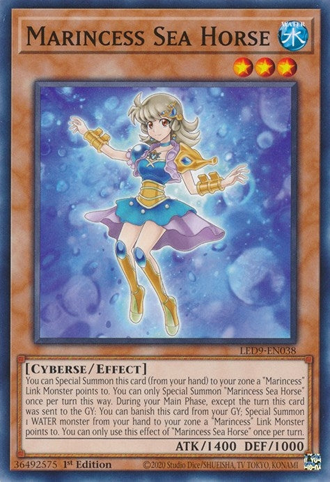 Image for Marincess Sea Horse (LED9-EN038) (LED9) - YuGiOh
