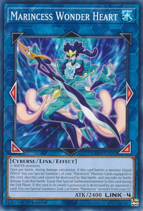 Image for Marincess Wonder Heart (LED9-EN043) (LED9) - YuGiOh