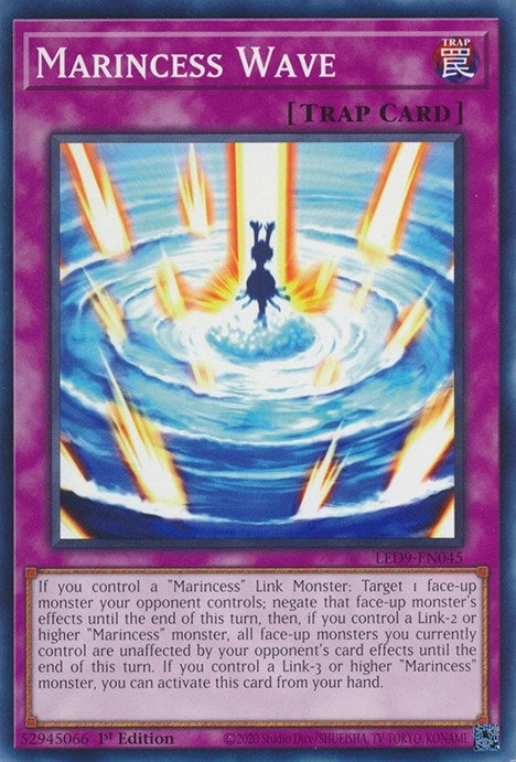 Image for Marincess Wave (LED9-EN045) (LED9) - YuGiOh