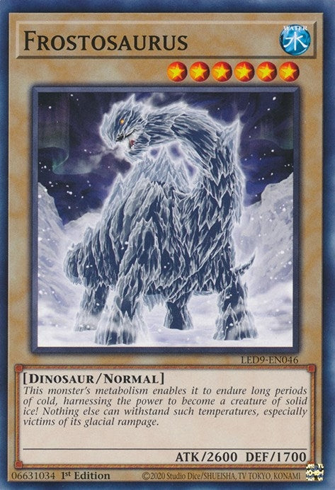 Image for Frostosaurus (LED9-EN046) (LED9) - YuGiOh