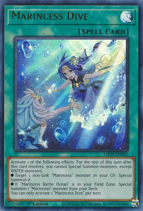 Image for Marincess Dive (LED9-EN035) (LED9) - YuGiOh