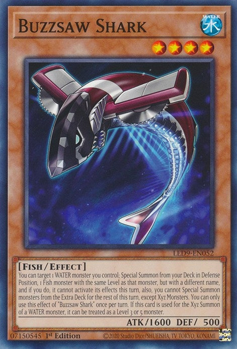 Image for Buzzsaw Shark (LED9-EN052) (LED9) - YuGiOh