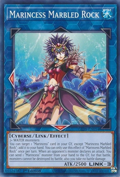 Image for Marincess Marbled Rock (LED9-EN054) (LED9) - YuGiOh