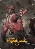 Image for Chain Devil Art Card (Gold-Stamped Signature) (8) (Commander Legends: Battle for Baldur's Gate) - Magic: The Gathering