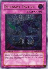 Image for Defensive Tactics (UTR) (GLAS-EN083) (GLAS) - YuGiOh
