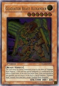 Image for Gladiator Beast Alexander (UTR) (GLAS-EN017) (GLAS) - YuGiOh