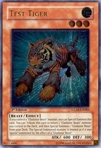 Image for Test Tiger (UTR) (GLAS-EN082) (GLAS) - YuGiOh
