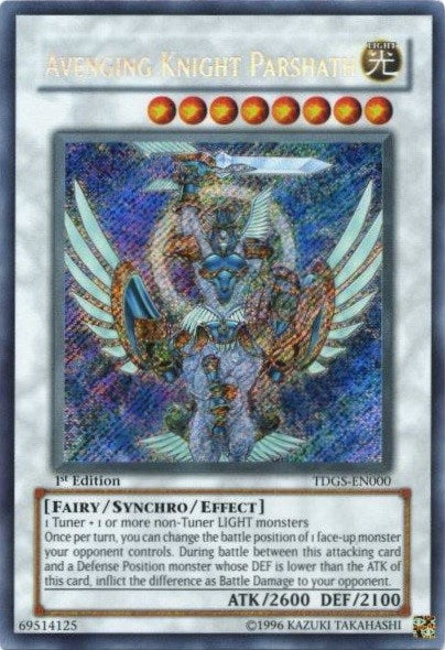 Image for Avenging Knight Parshath (TDGS-EN000) (TDGS) - YuGiOh