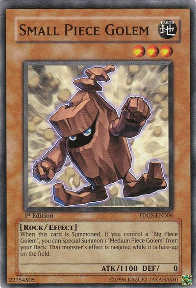 Image for Small Piece Golem (TDGS-EN006) (TDGS) - YuGiOh
