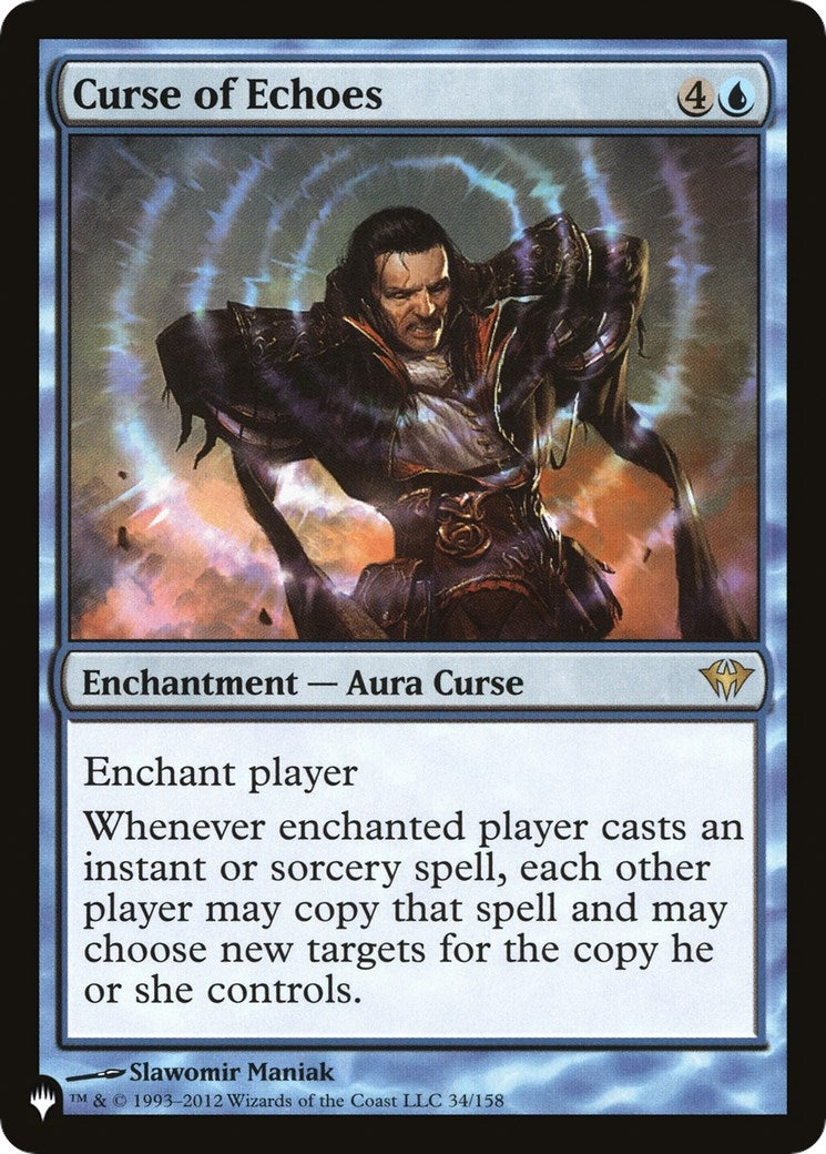 Image for Curse of Echoes (34/158) (The List Reprints) - Magic: The Gathering