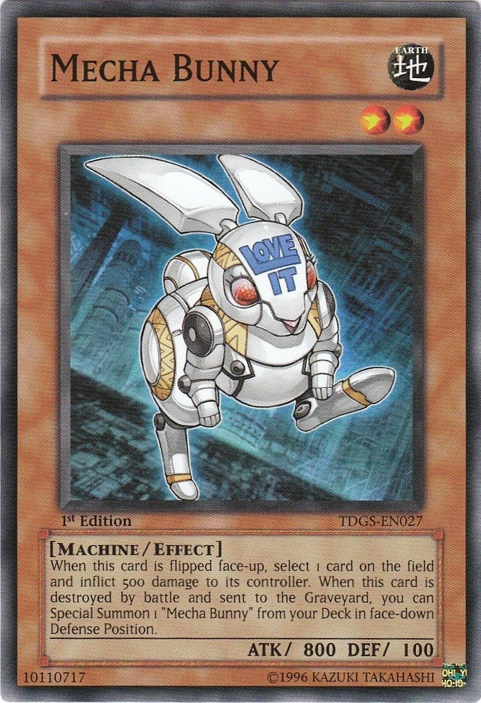 Image for Mecha Bunny (TDGS-EN027) (TDGS) - YuGiOh