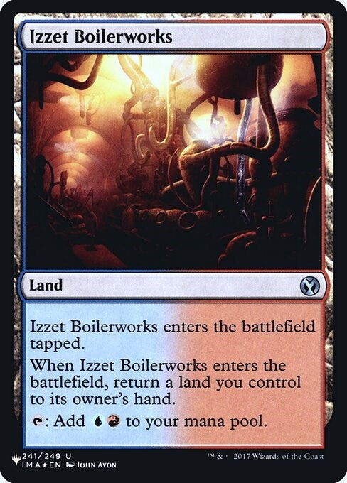 Image for Izzet Boilerworks (IMA) (241) (The List Reprints) - Magic: The Gathering