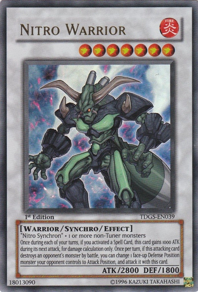 Image for Nitro Warrior (TDGS-EN039) (TDGS) - YuGiOh