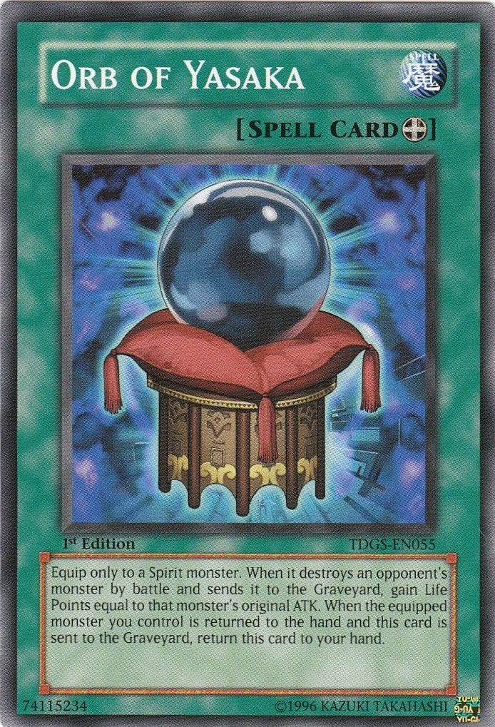 Image for Orb of Yasaka (TDGS-EN055) (TDGS) - YuGiOh