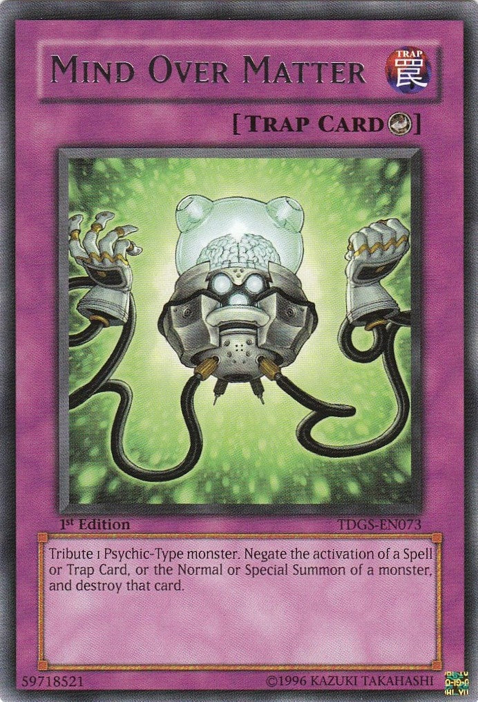 Image for Mind Over Matter (TDGS-EN073) (TDGS) - YuGiOh