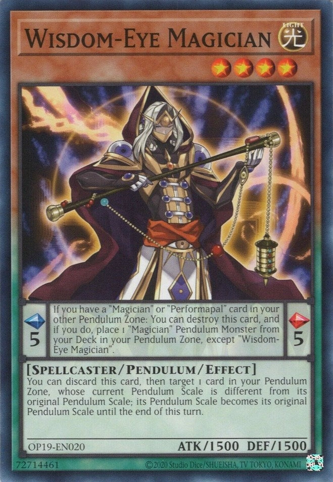 Image for Wisdom-Eye Magician (OP19-EN020) (OP19) - YuGiOh