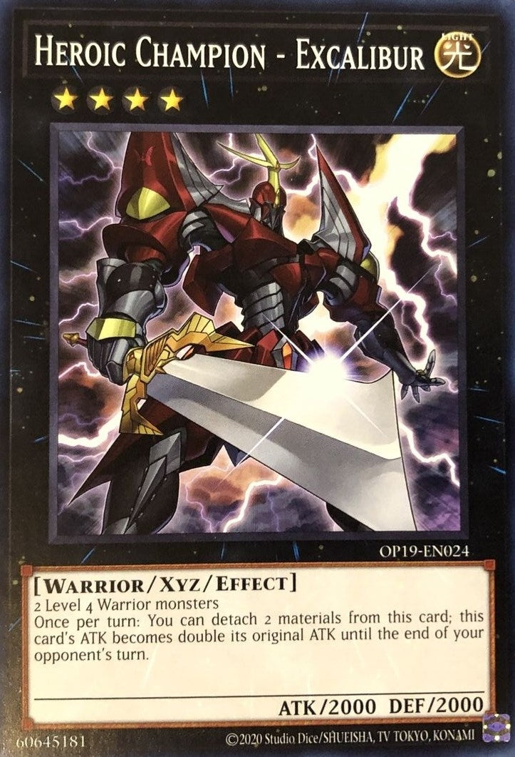 Image for Heroic Champion - Excalibur (OP19-EN024) (OP19) - YuGiOh