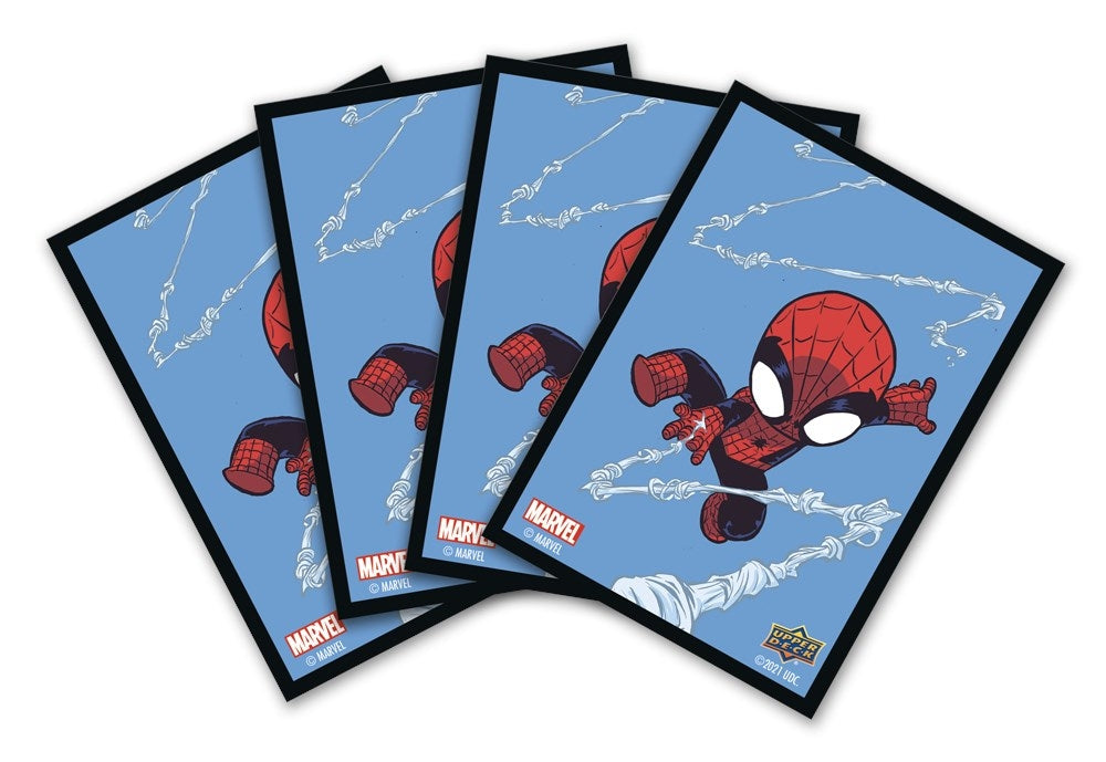Image for Upper Deck Marvel Card Sleeves - Standard Matte - Thwip! (65-Pack) - Card Sleeves