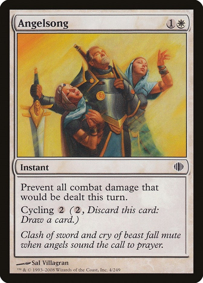 Image for Angelsong (4) (Shards of Alara) - Magic: The Gathering