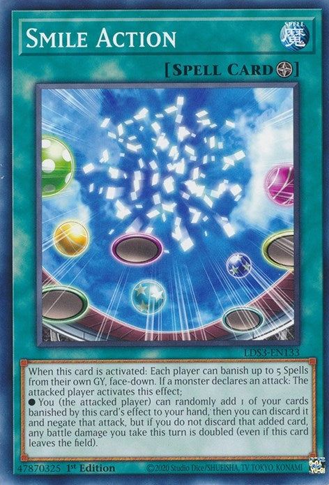Image for Smile Action (LDS3-EN133) (LDS3) - YuGiOh