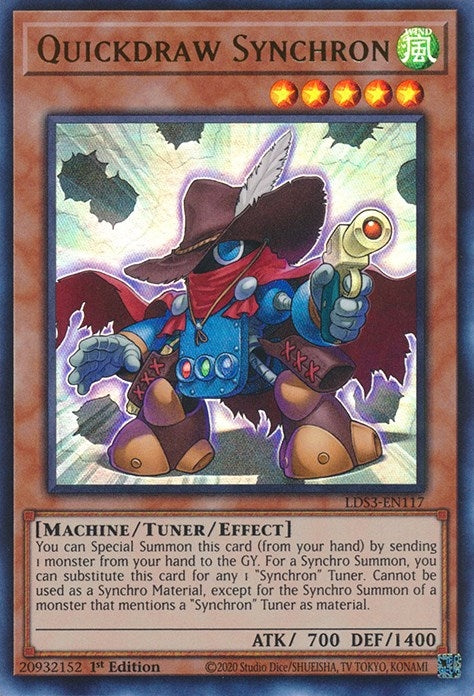 Image for Quickdraw Synchron (LDS3-EN117) (LDS3) - YuGiOh