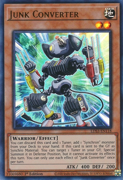 Image for Junk Converter (LDS3-EN118) (LDS3) - YuGiOh