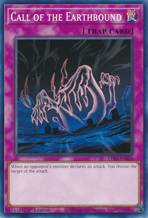 Image for Call of the Earthbound (LDS3-EN020) (LDS3) - YuGiOh