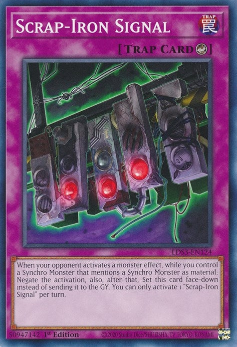 Image for Scrap-Iron Signal (LDS3-EN124) (LDS3) - YuGiOh