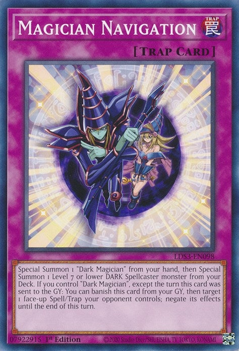 Image for Magician Navigation (LDS3-EN098) (LDS3) - YuGiOh