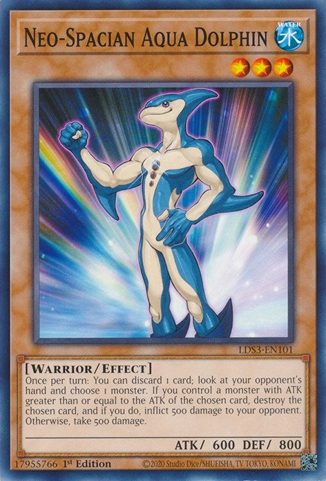 Image for Neo-Spacian Aqua Dolphin (LDS3-EN101) (LDS3) - YuGiOh