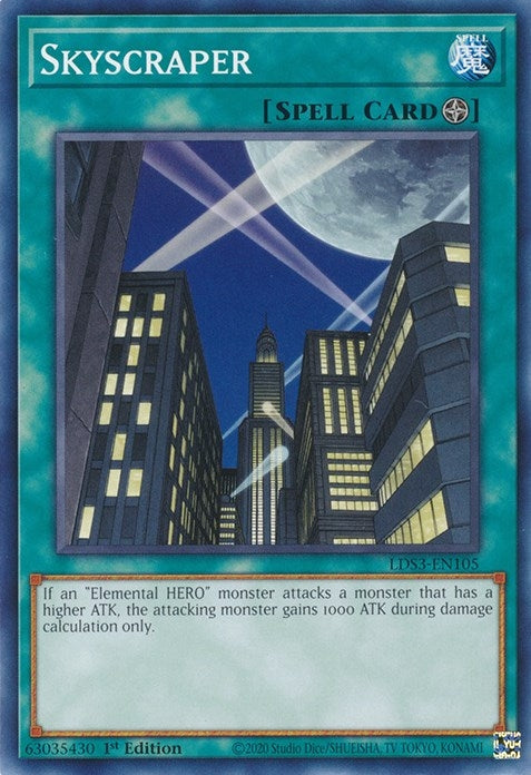 Image for Skyscraper (LDS3-EN105) (LDS3) - YuGiOh