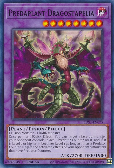 Image for Predaplant Dragostapelia (LDS3-EN075) (LDS3) - YuGiOh