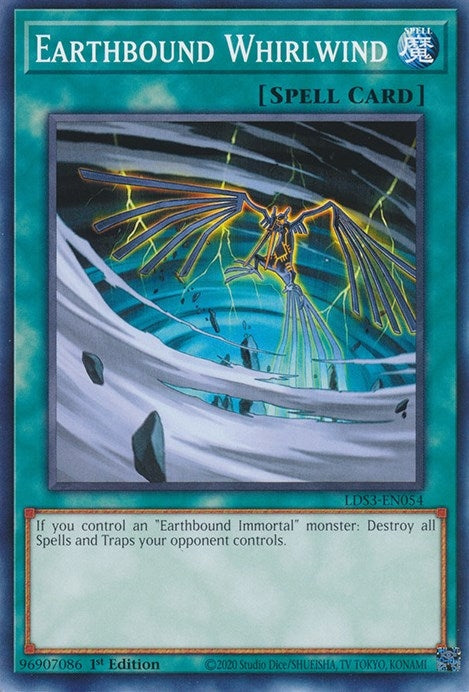 Image for Earthbound Whirlwind (LDS3-EN054) (LDS3) - YuGiOh