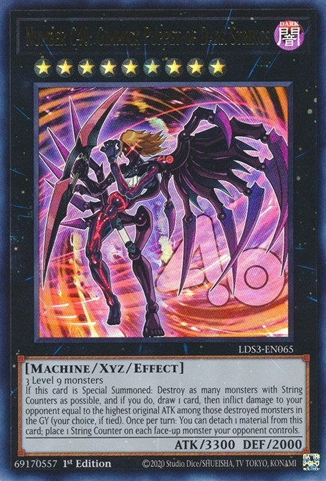 Image for Number C40: Gimmick Puppet of Dark Strings (LDS3-EN065) (LDS3) - YuGiOh