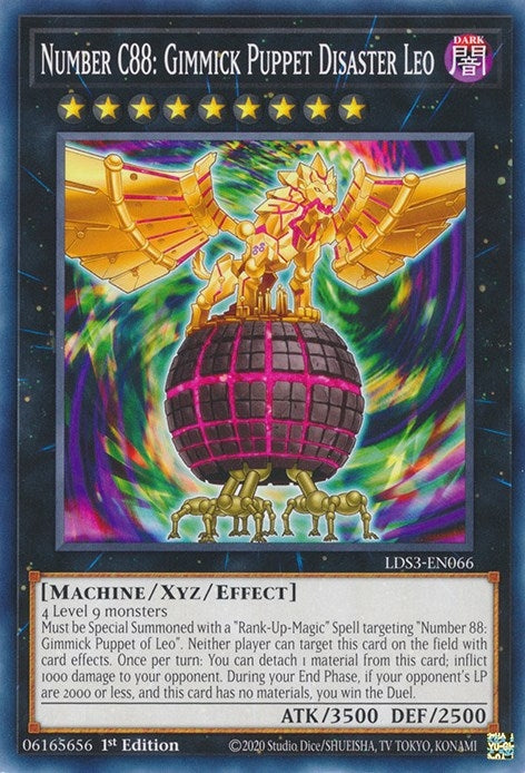 Image for Number C88: Gimmick Puppet Disaster Leo (LDS3-EN066) (LDS3) - YuGiOh