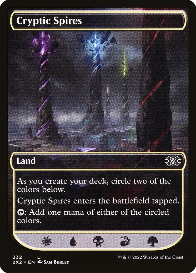Image for Cryptic Spires (332) (Double Masters 2022) - Magic: The Gathering