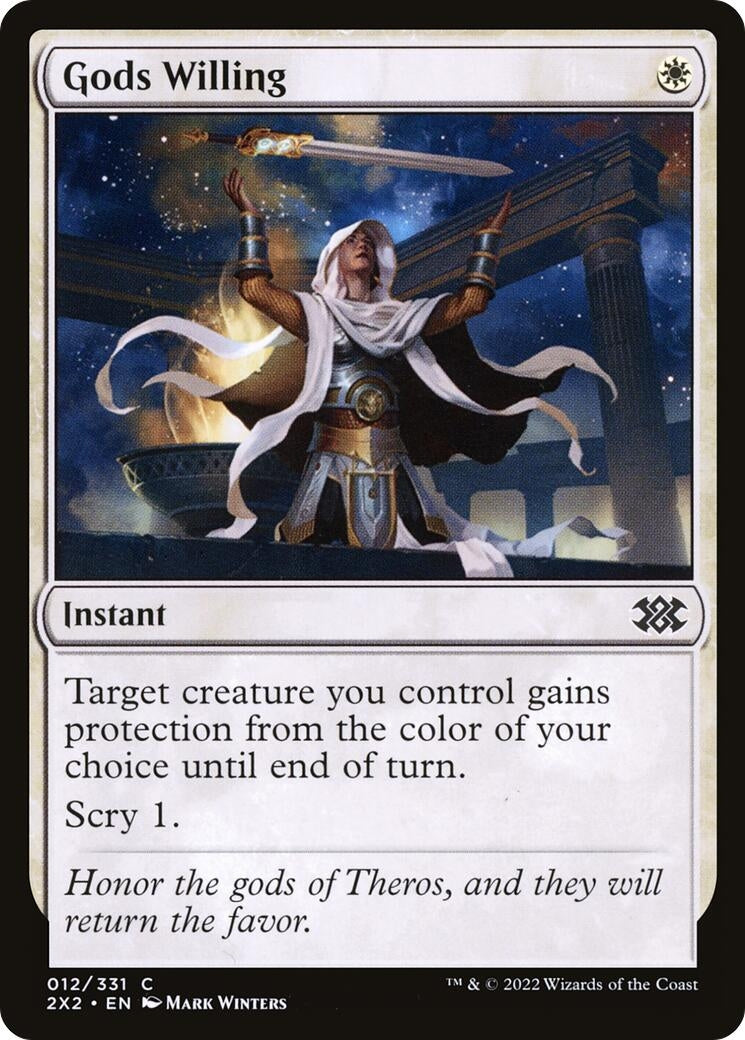 Image for Gods Willing (12) (Double Masters 2022) - Magic: The Gathering