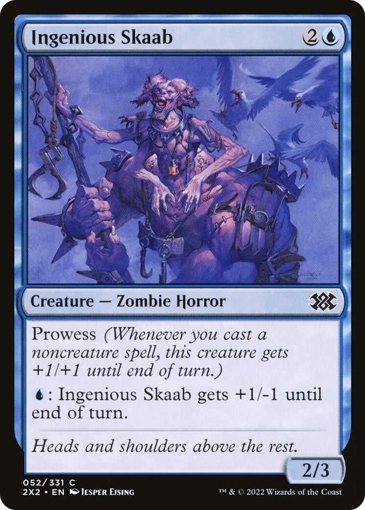 Image for Ingenious Skaab (52) (Double Masters 2022) - Magic: The Gathering
