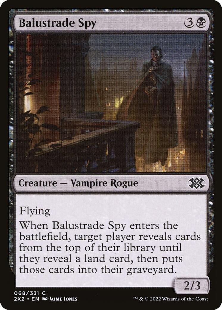 Image for Balustrade Spy (68) (Double Masters 2022) - Magic: The Gathering