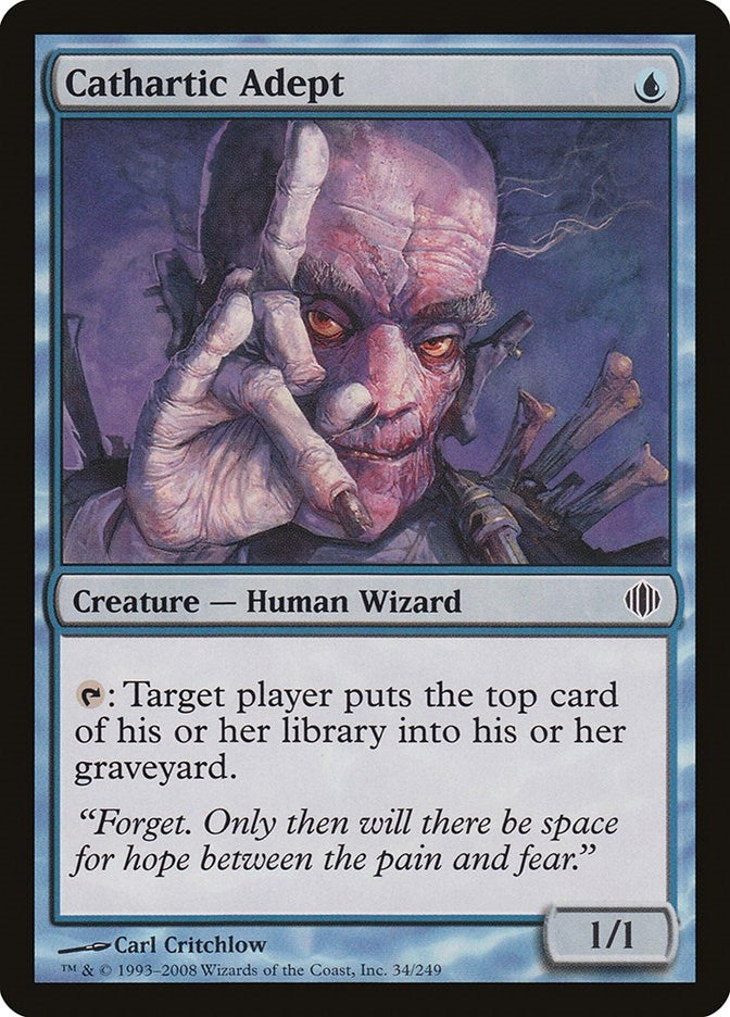 Image for Cathartic Adept (34) (Shards of Alara) - Magic: The Gathering