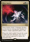 Image for Fiery Justice (212) (Double Masters 2022) - Magic: The Gathering