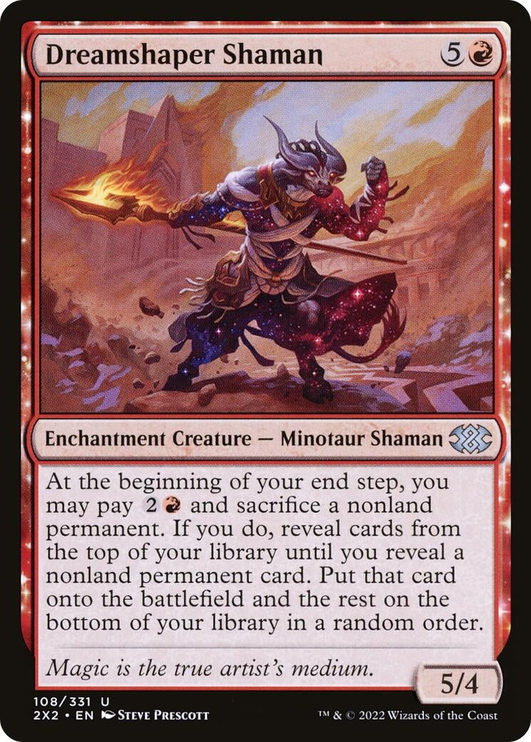 Image for Dreamshaper Shaman (108) (Double Masters 2022) - Magic: The Gathering