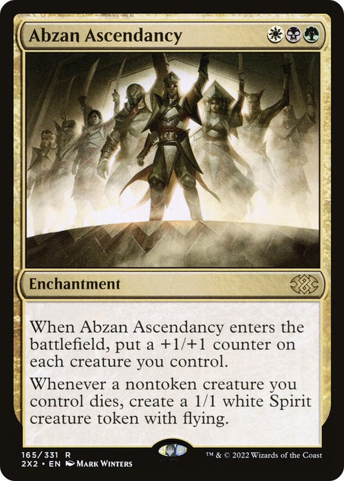 Image for Abzan Ascendancy (165) (Double Masters 2022) - Magic: The Gathering